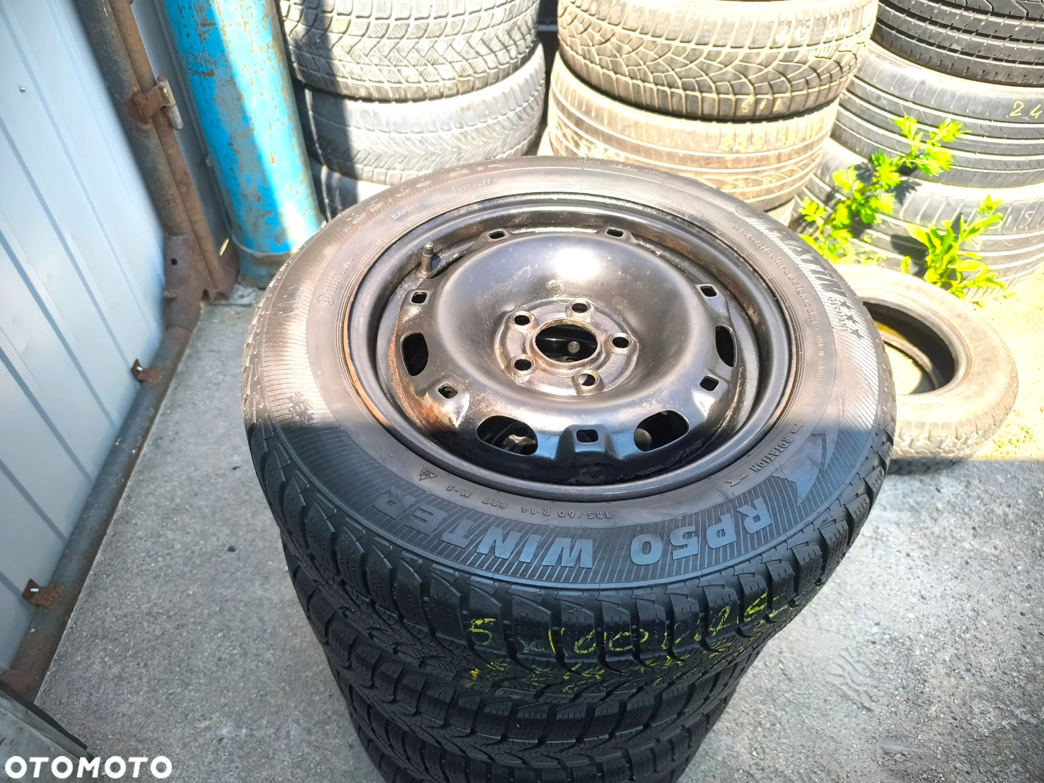 5x100 Felgi Stalowe Stal 14 Koła Zimowe Zima SKODA FABIA PRAKTIK ROOMSTER RAPID SEAT IBIZA CORDOBA TOLEDO IV 4 VW FOX POLO Legnica ALU-RAD 185/60 6,5mm - 3