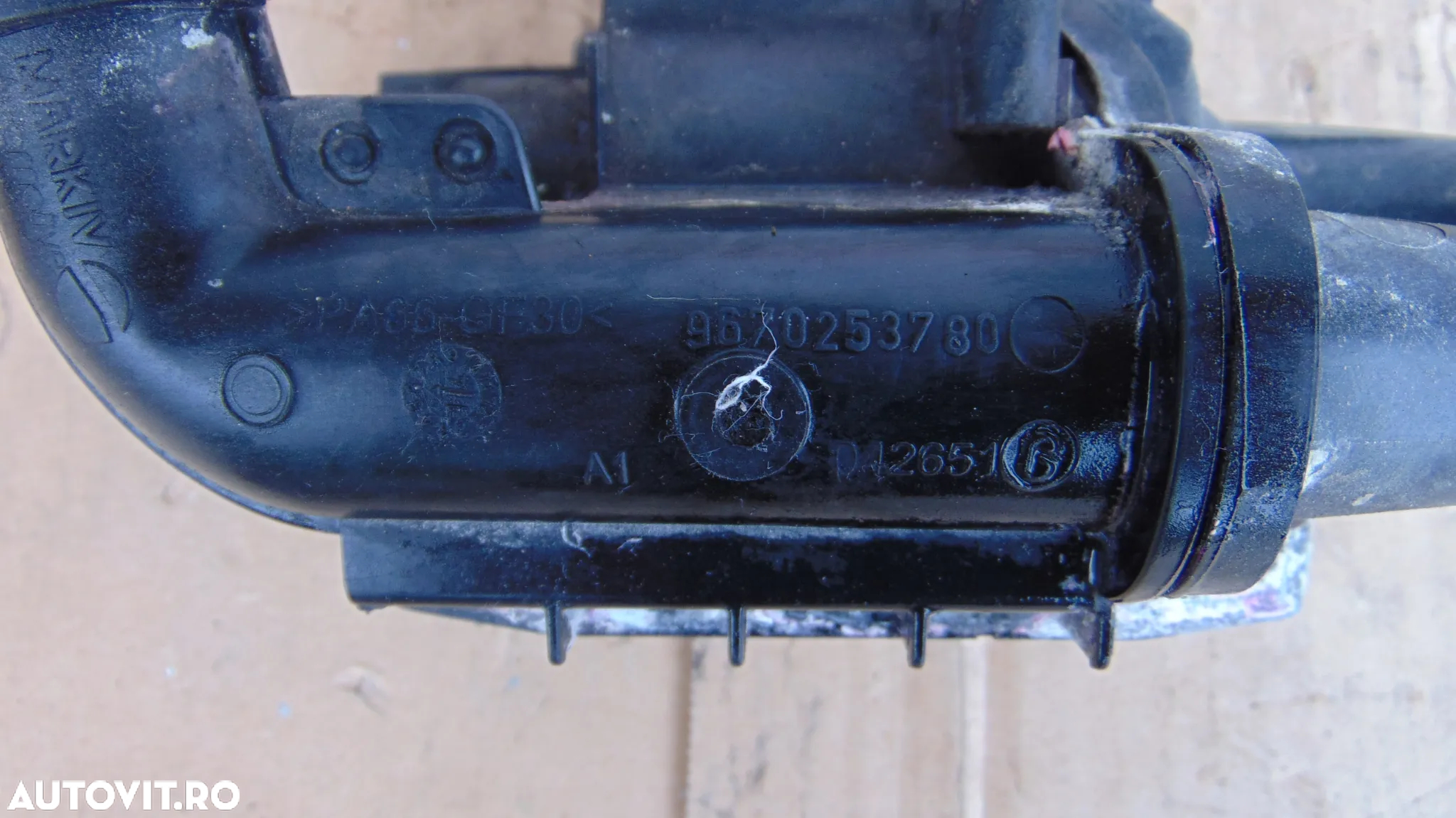 Carcasa corp termostat Ford Focus 3 1.6tdci eur 5 fiesta c max tourne connect peugeot 208 308 citro - 3