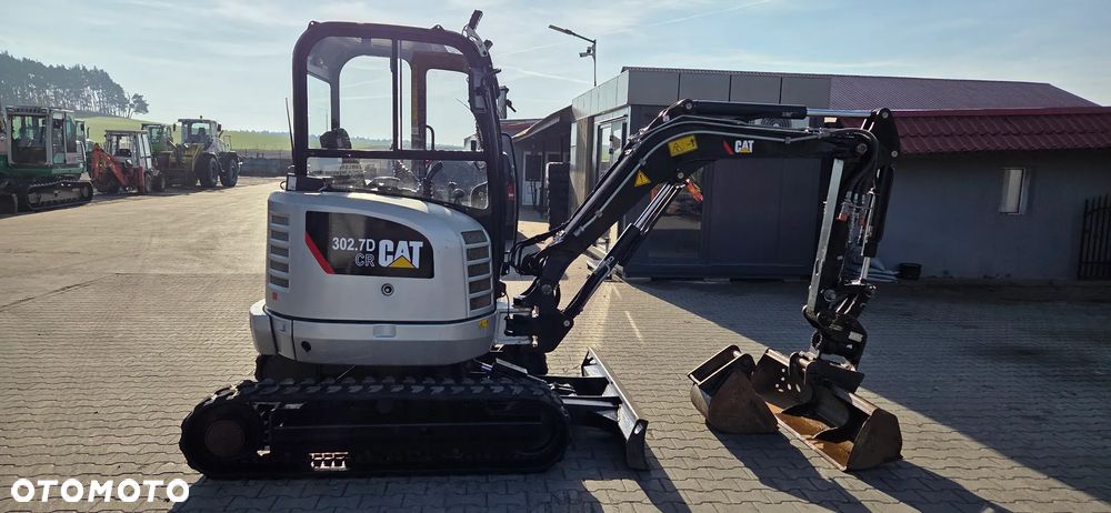 Caterpillar 302.7D, serwis CAT, powertilt, z Niemiec! - 6