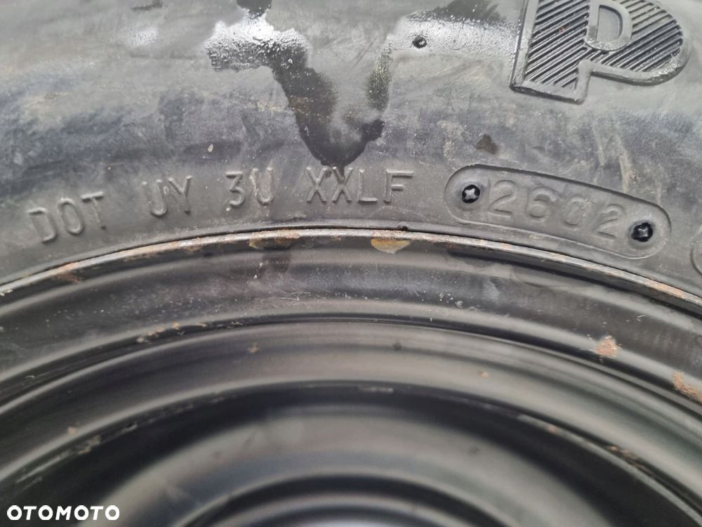 KOŁO DOJAZDOWE 125/80 R15 98AB-NA 2150836 4x108 Ford Fiesta Mk5 Mk6 - 8