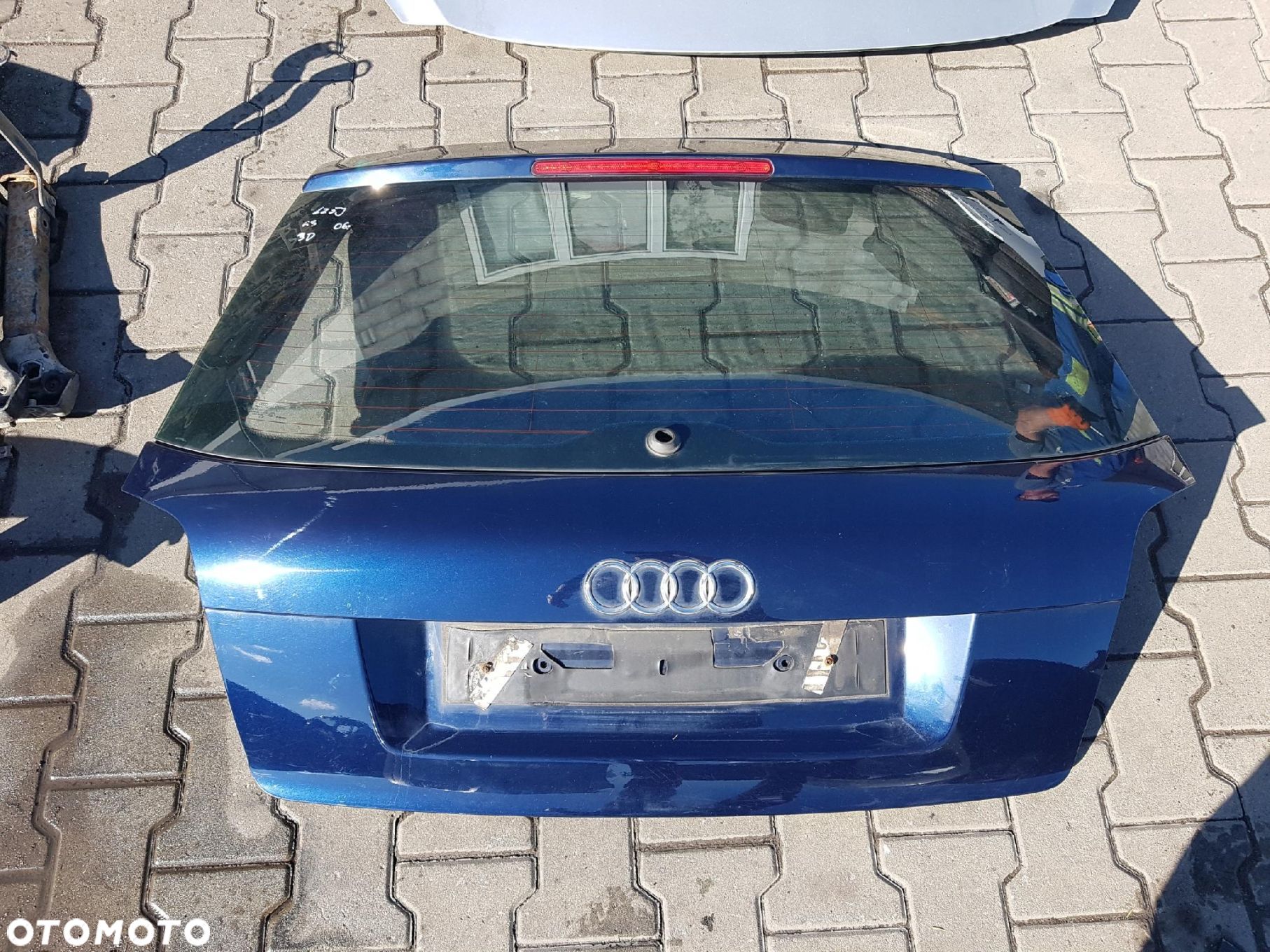 AUDI A3 8P 04-12r KLAPA BAGAŻNIKA TYŁ LZ5J 3D - 1
