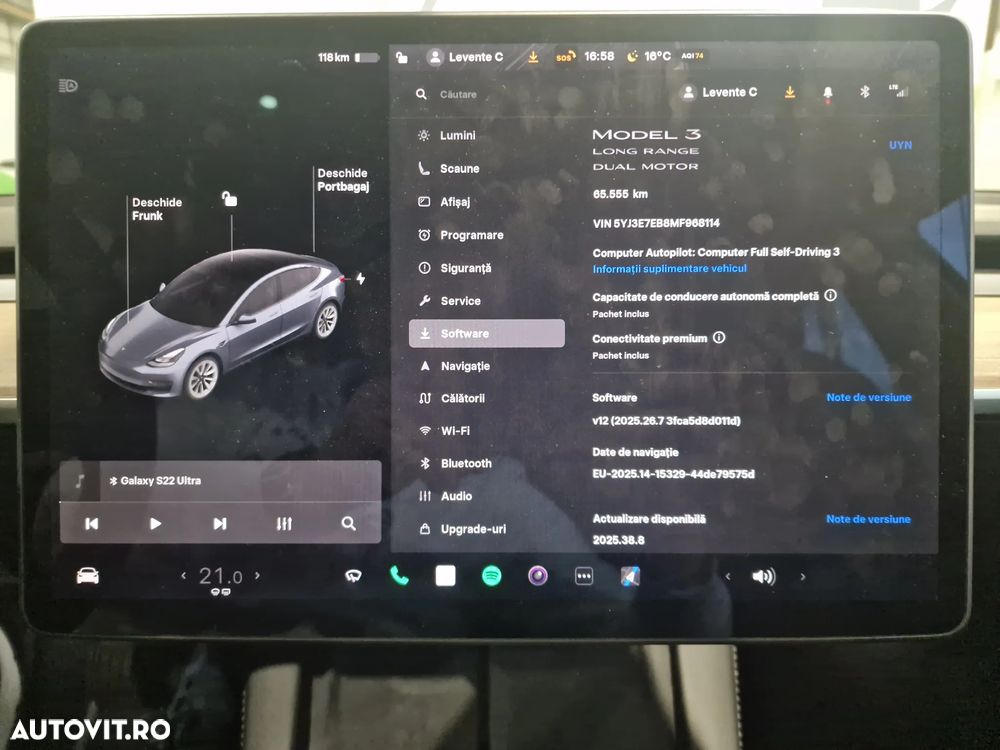 Tesla Model 3 Langstreckenbatterie Allradantrieb Dual Motor - 14