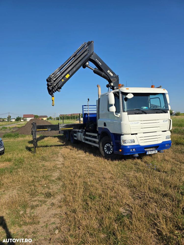 DAF Cf85  cu MACARA HIAB 477 XS - 17