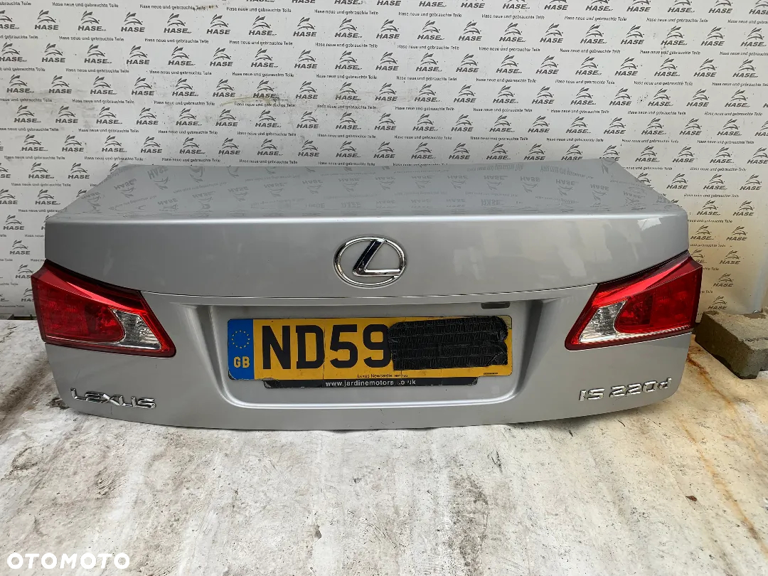 Lexus IS ii klapa tylna srebrny 1G1 - 2