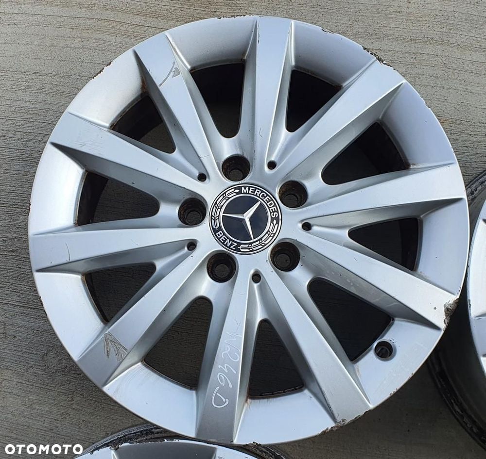 ALUFELGI FELGI 16 6.5J ET49 5X112 MERCEDES W246 4SZT - 3