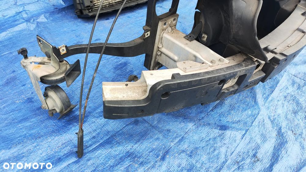 PAS PRZEDNI WZMOCNIENIE BELKA PRZÓD CHŁODNICA WODY KLIMATYZACJI WENTYLATOR KOMPLET BMW E63 E64 LCI LIFT 3.0i N53 - 5