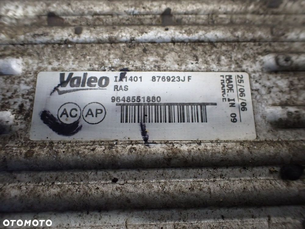 INTERCOOLER CITROEN C4 I COUPE 1.6HDI 9648551880 - 8