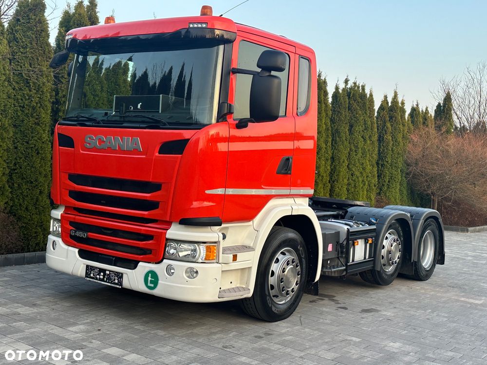 Scania / G450 / 6X2 / PUSHER / Oś-Skrętna-Podnoszona / - 26