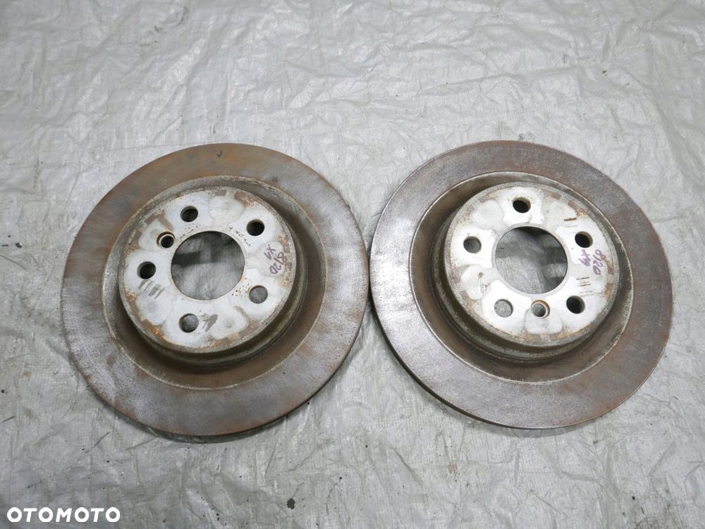 bmw f39 f48 tarcza hamulcowa tył komplet 300 mm - 1