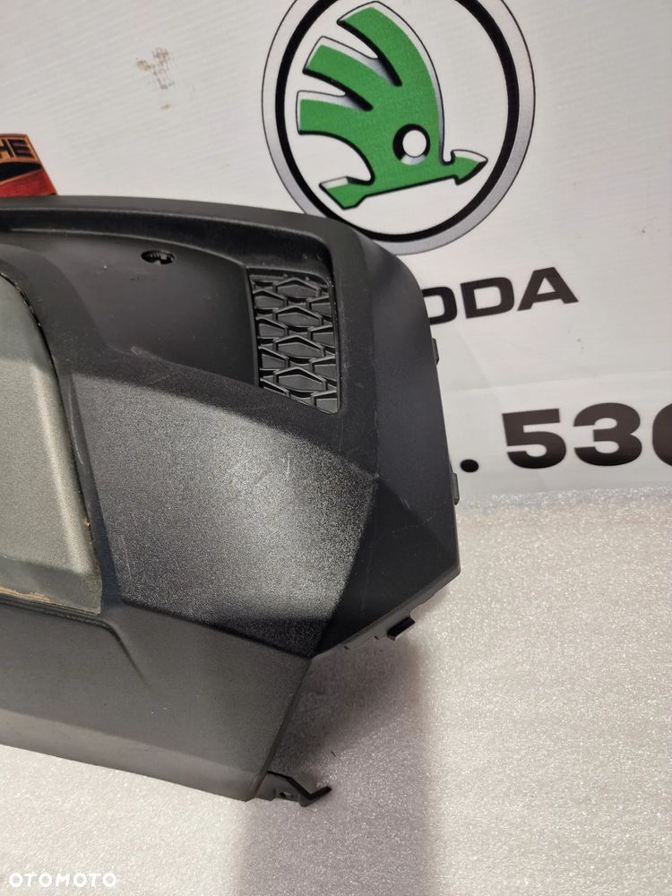 SKODA KAMIQ 658 LIFT 22- DYFUZOR / DOKŁADKA / SPOJLER ZDERZAKA TYLNEGO TYLNIEGO TYŁ , NR 658807521H , POD HAK , NR AUKCJI DT909 - 8