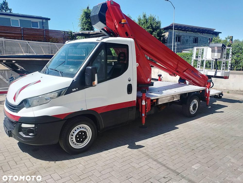 Iveco Podnośnik Koszowy Ruthmann TB290 Zwyżka 29 Metrów 17 w Bok UDT  Import Jak Wumag Gsr Multitel - 4