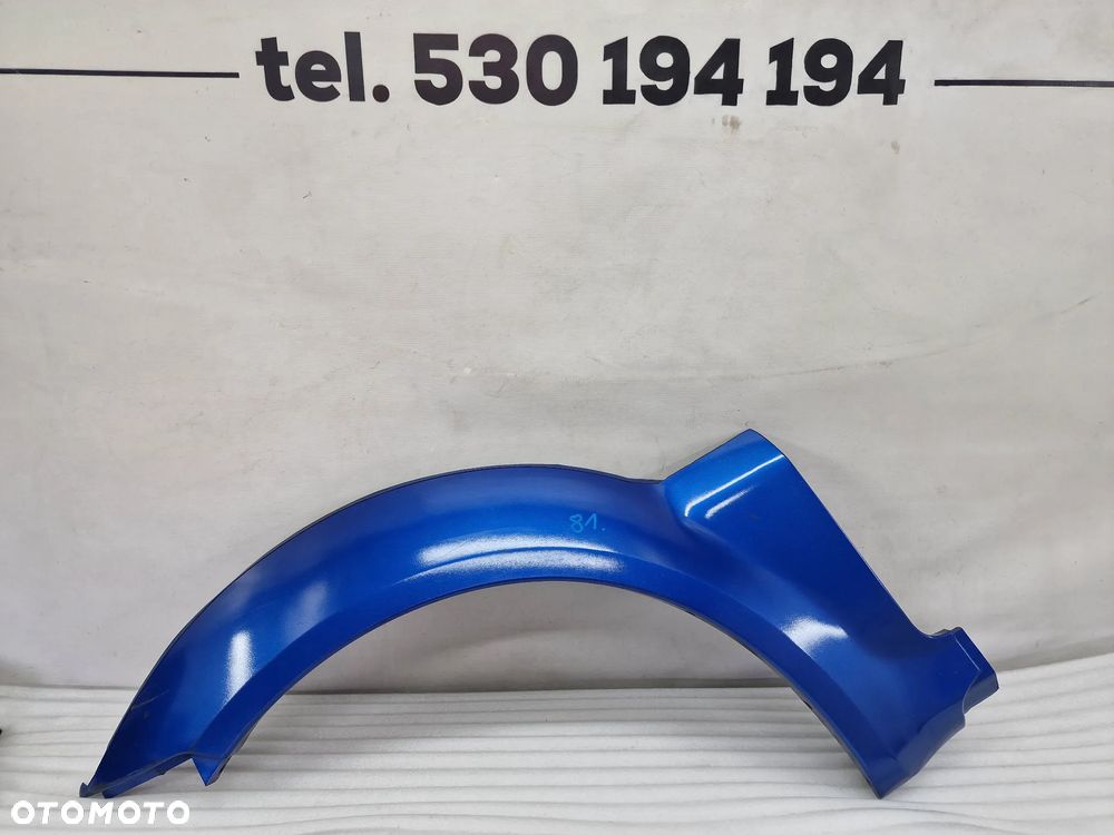 SUZUKI JIMNY 98-12 LEWA PRZEDNIA PRZÓD LISTWA / NAKŁADKA BŁOTNIKA , NR 77630-81A00 / 77630 E81A00-100 , NR AUKCJI NB81 - 1