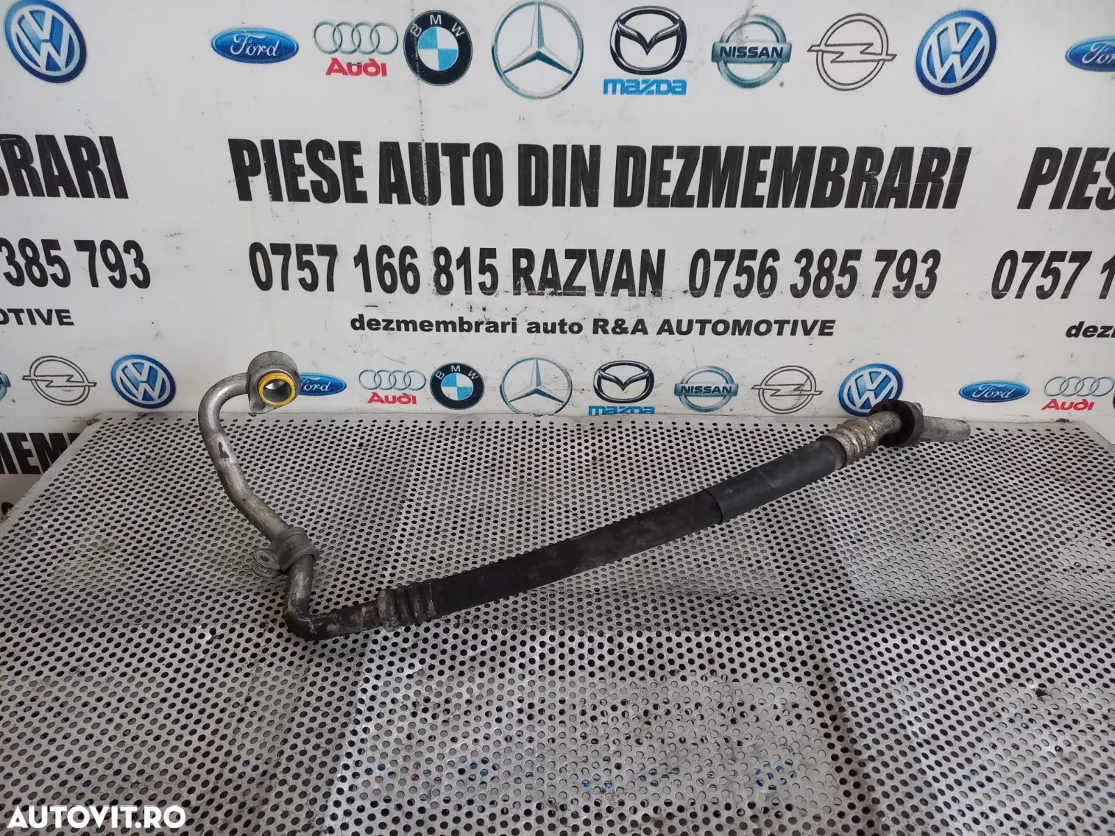 Furtun Conducta Clima AC Audi Q7 Vw Touareg 3.0 Tdi Cod 7LBD Dezmembrez Audi Q7 3.0 Tdi Motor BUG A - 5