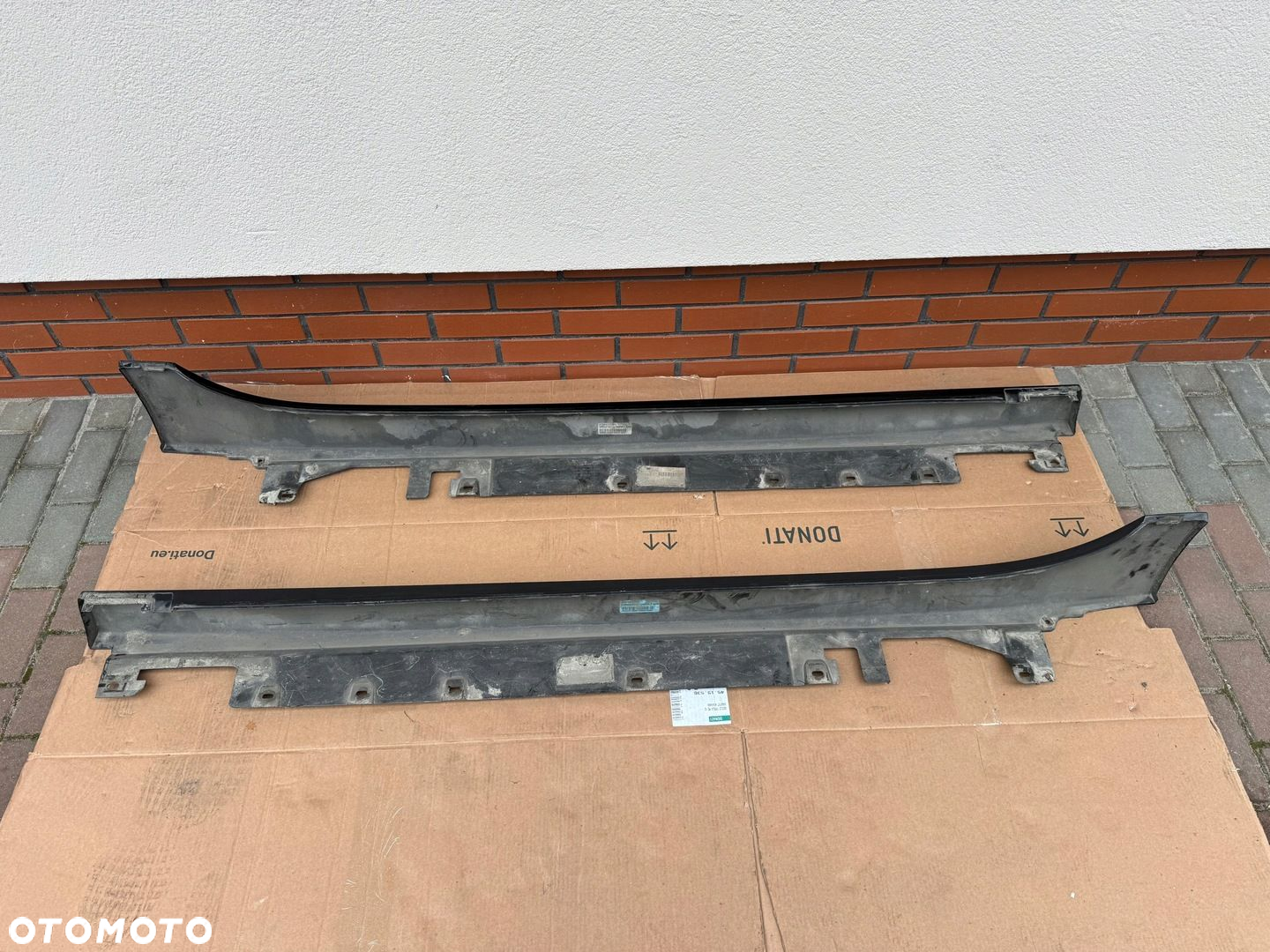 BMW 1 F40 2019-2024 prog lewy prawy czarny do zalozenia demontaz oryg - 4