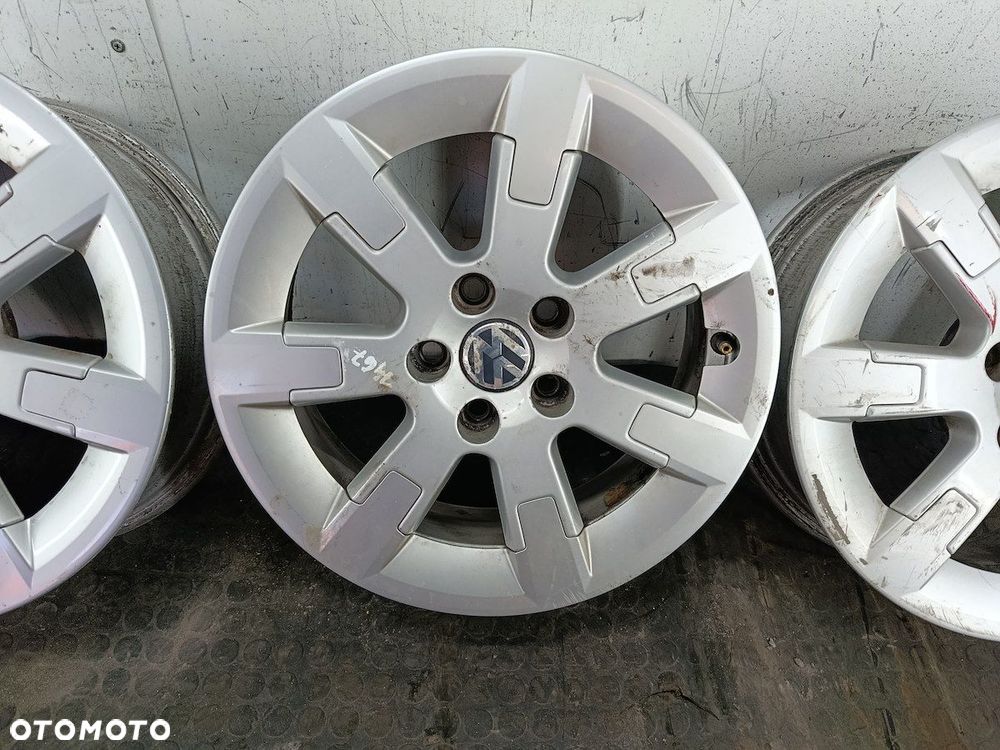 FELGI ALUMINIOWE KOMPLET 15 VW POLO V 6R 5,5JX15H2ET38 - 6