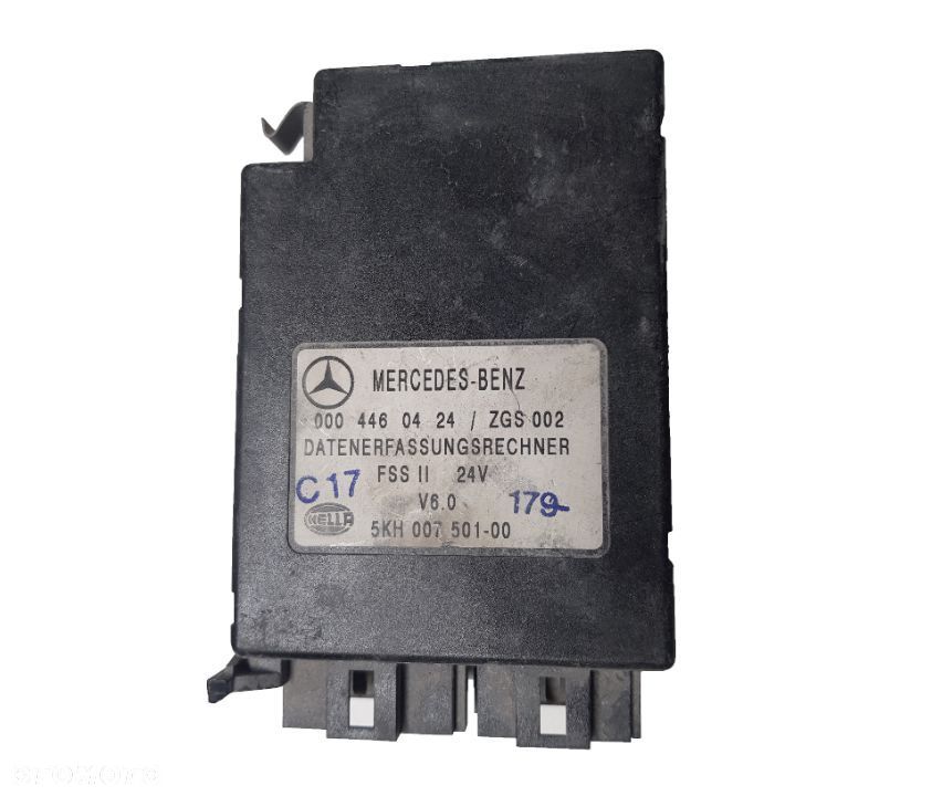 STEROWNIK MODUŁ KASETA FSS II MERCEDES ACTROS 0004460424 5KH00750100 - 1