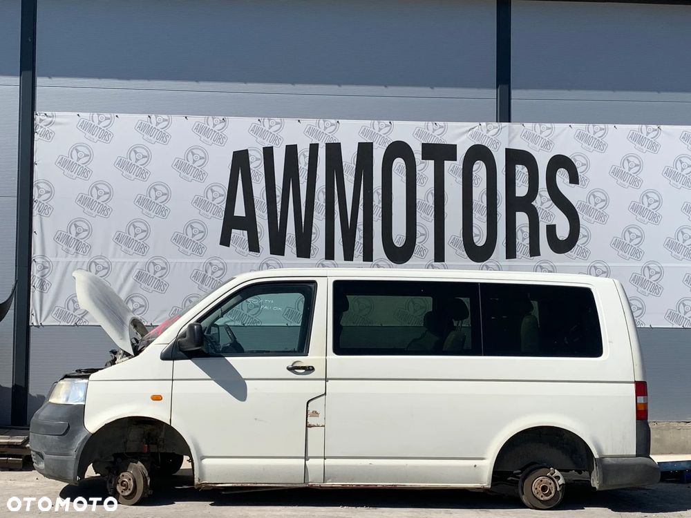 VOLKSWAGEN TRANSPORTER 2005 *SAMOCHÓD NA CZĘŚCI* MASKA, LAMPA, DRZWI, LUSTERKO, ZDERZAK, GRILL, BŁOTNIK, KLAPA, BELKA, DESKA, FOTELE, KANAPA, ĆWIARTKA KIEROWNICA, TARCZE, ZACISKI, ZAWIESZENIE, KOMPLETNY PRZÓD, KOMPLETNY TYŁ, LICZNIK, ZEGARY, PRAWE LEWE PRZÓD TYŁ