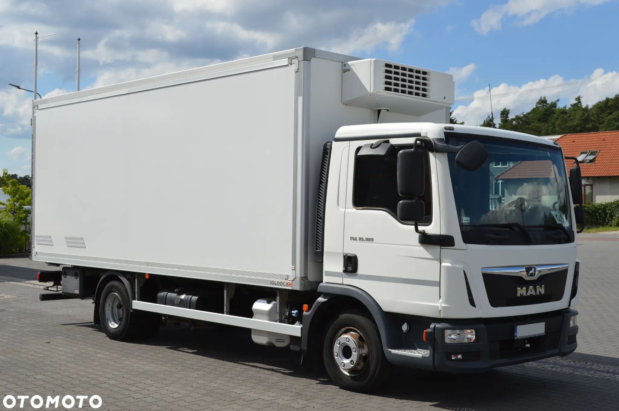 MAN TGL 10.180 CHŁODNIA IZOTERMA KONTENER DRZWI - 5