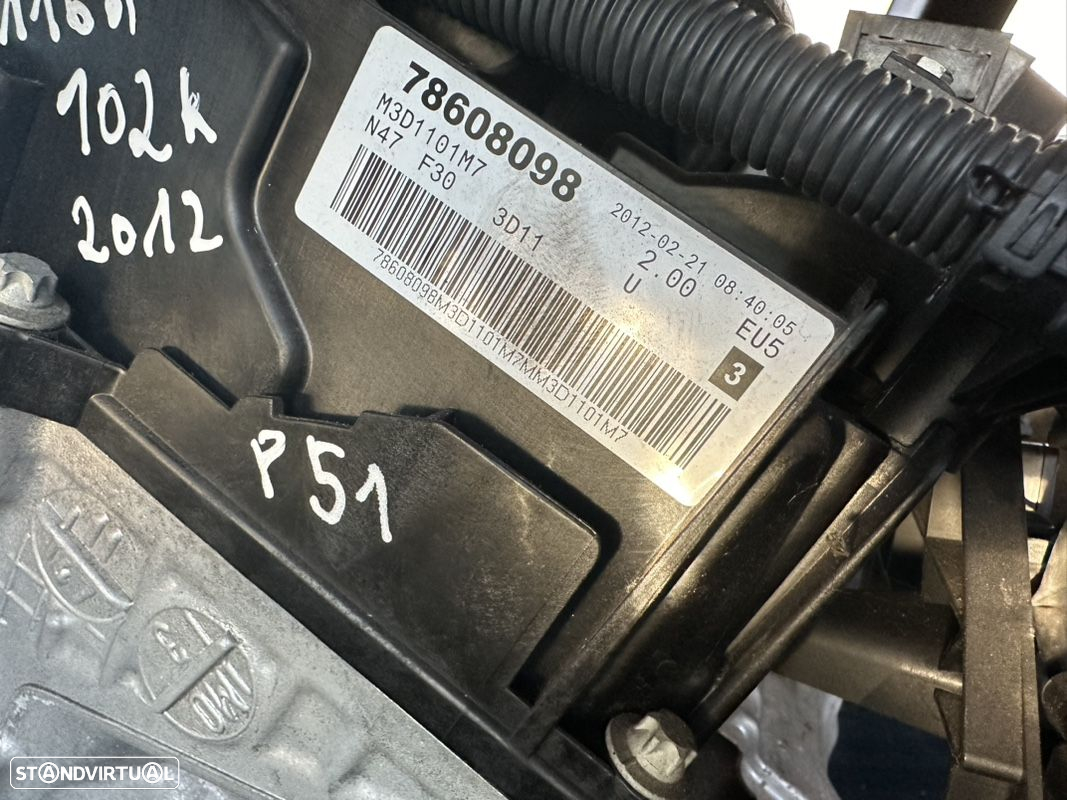 Motor N47d20c 184cv; Motor BMW N47d20a/c 177cv; Motor 330d 530d N57d30a 245cv; - 6