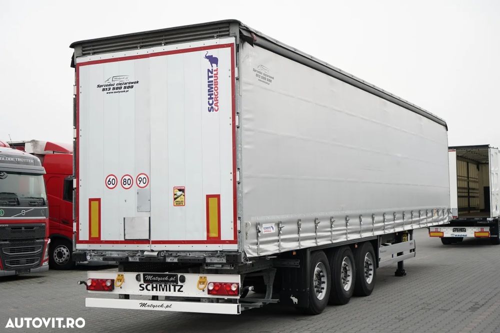 Schmitz Cargobull CORTINĂ / STANDARD / ACOPERIȘ RIDICAT / PUNȚĂ RIDICATĂ / - 5