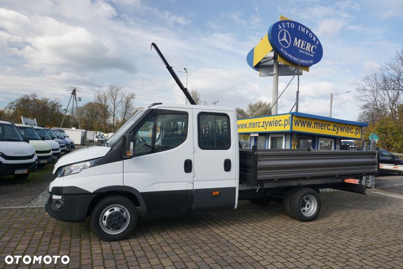 Iveco 35C13 doka brygadówka skrzynia wywrotka HDS - 2