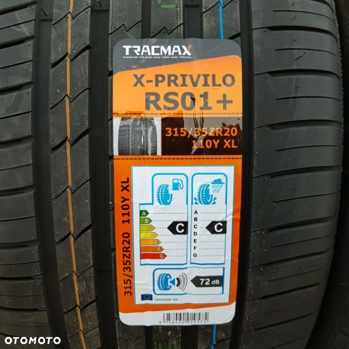 2x 315/35R20 Tracmax X Privilo RS01+ Nowa para opon letnich Poznań - 2