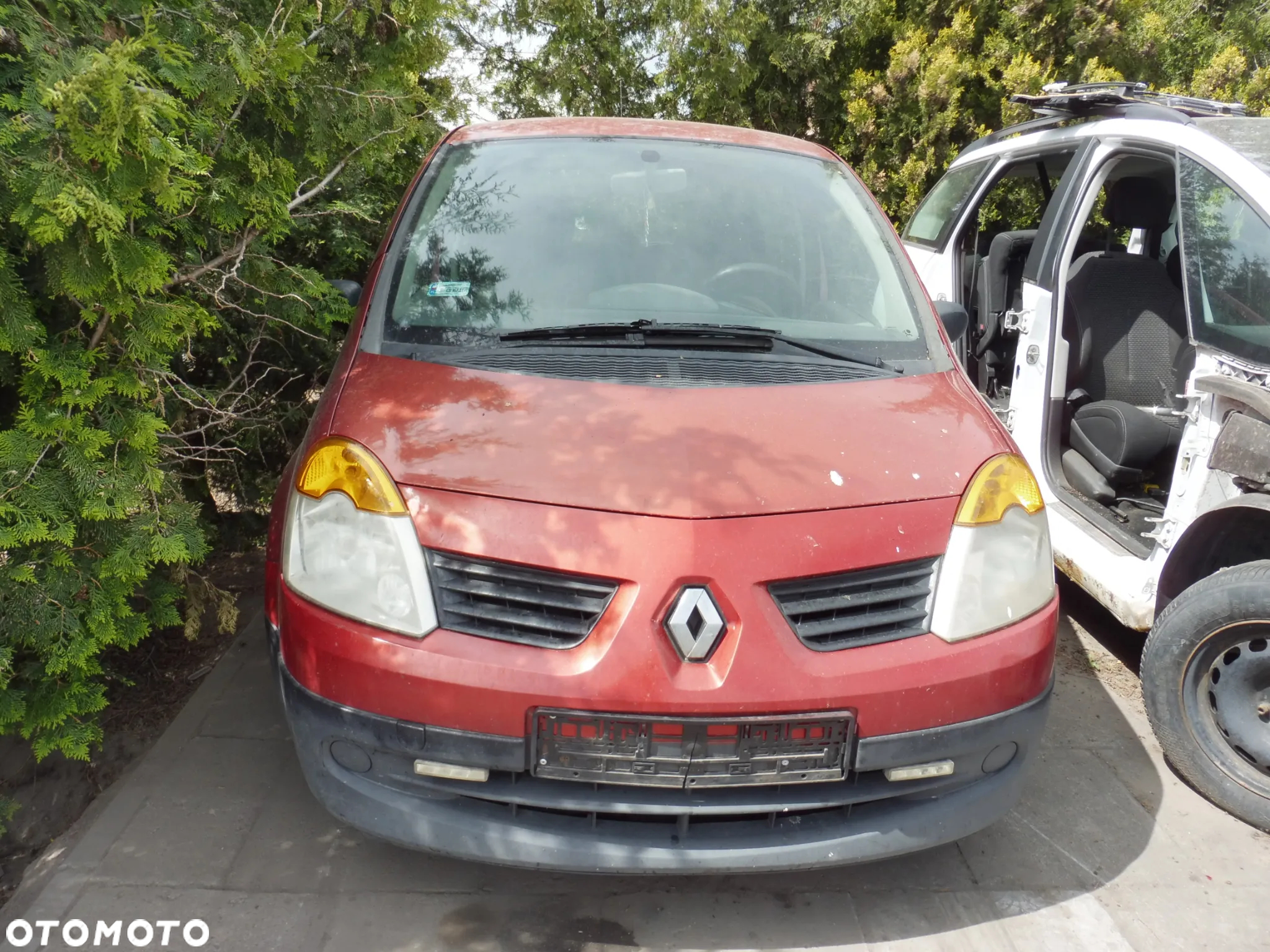 Renault Modus 1.5 DCi K9K768 Skrzynia JH3141 TEB76 Maska Błotnik Drzwi - 2