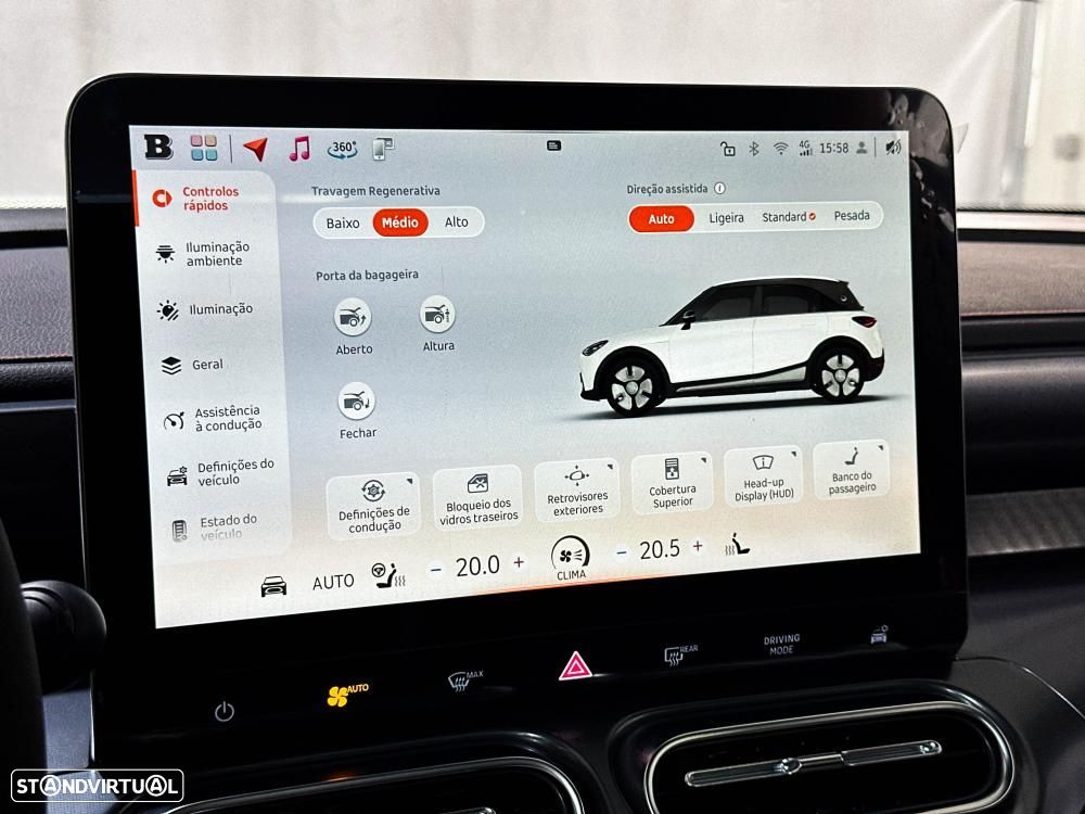 Smart #1 66 kWh Brabus AWD — fotografia 38