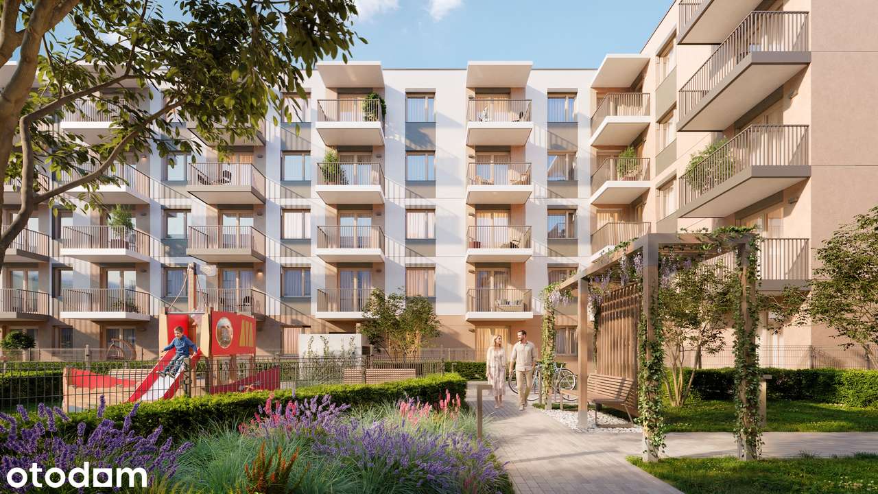 3-pokojowe mieszkanie 58m2 + balkon Bezpośrednio