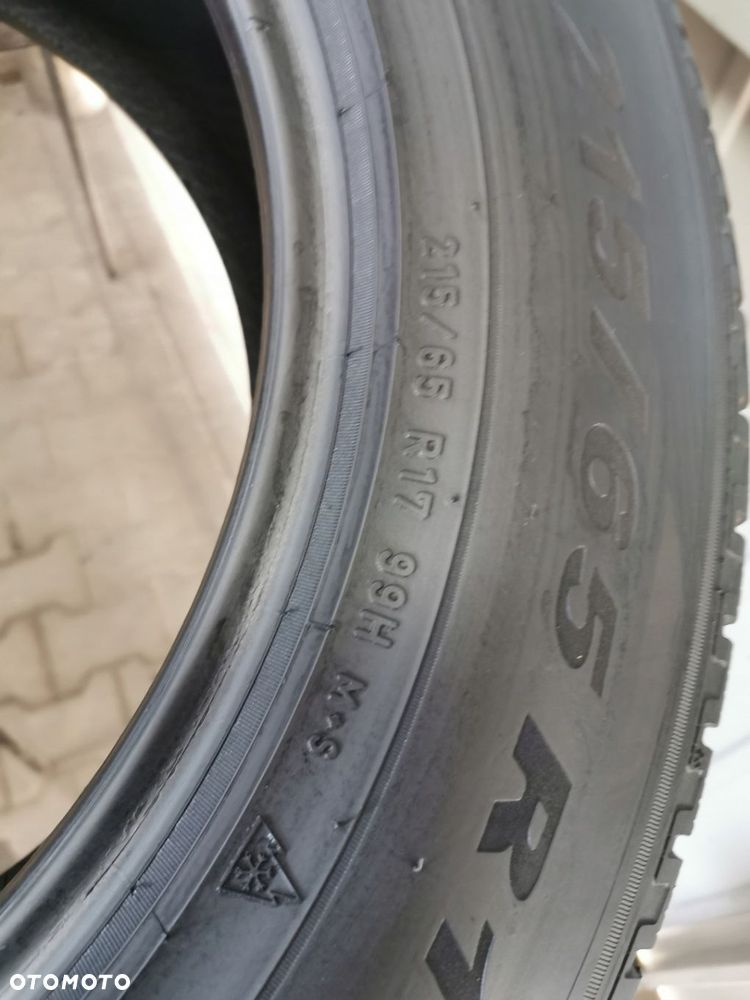 4x 215/65R17 pirelli 2019 zimowe 5,5mm 4244 - 7
