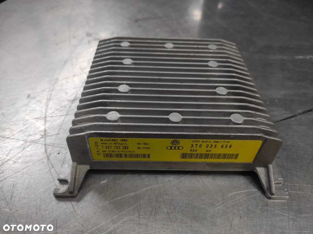 SKODA SUPERB 2 SOUND SYSTEM ZESTAW KOMPLETU GŁOŚNIKÓW ORAZ WZMACNIACZA 3T0035411D 3T003541E 3T0035411F 3T0035456 2OHM 4OHM WYSYŁKA !!! - 9