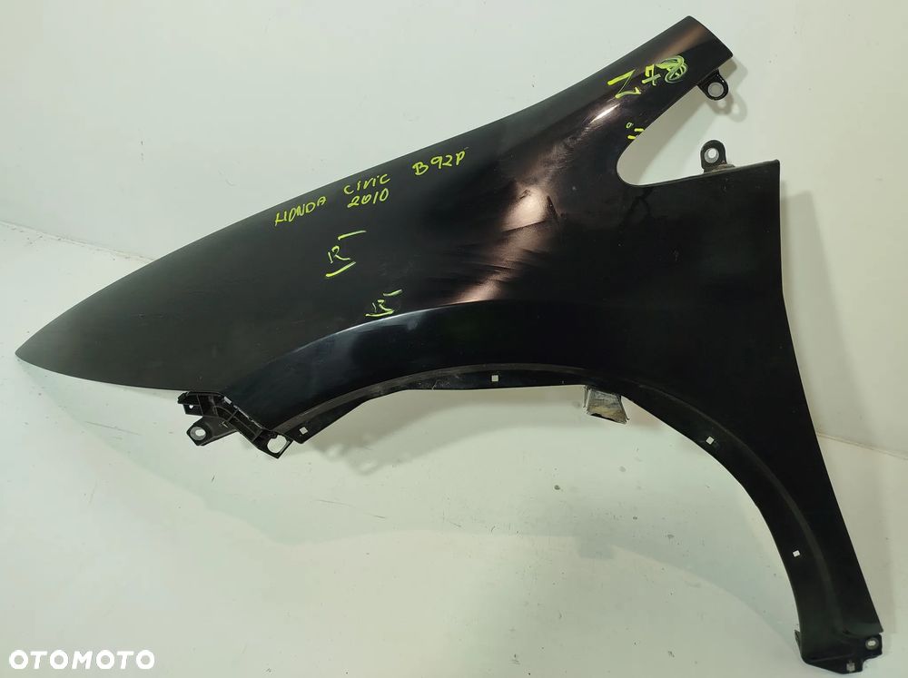 błotnik lewy przedni przód HONDA CIVIC VIII UFO 06-11 B92P - 2