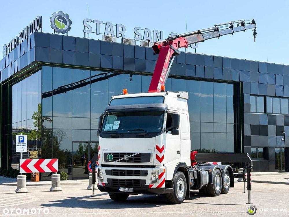 Volvo FH480 6x2 HMF 2820-K6 HDS Żuraw Ciągnik Siodło - 5