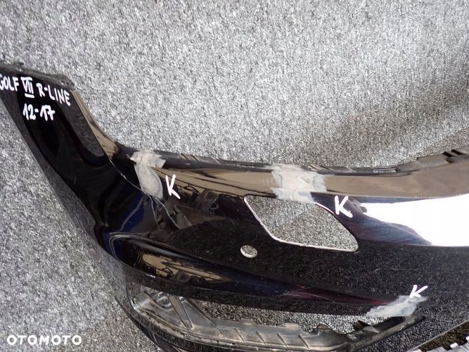 VW GOLF VII R-LINE 12-17 zderzak przedni przód - 5