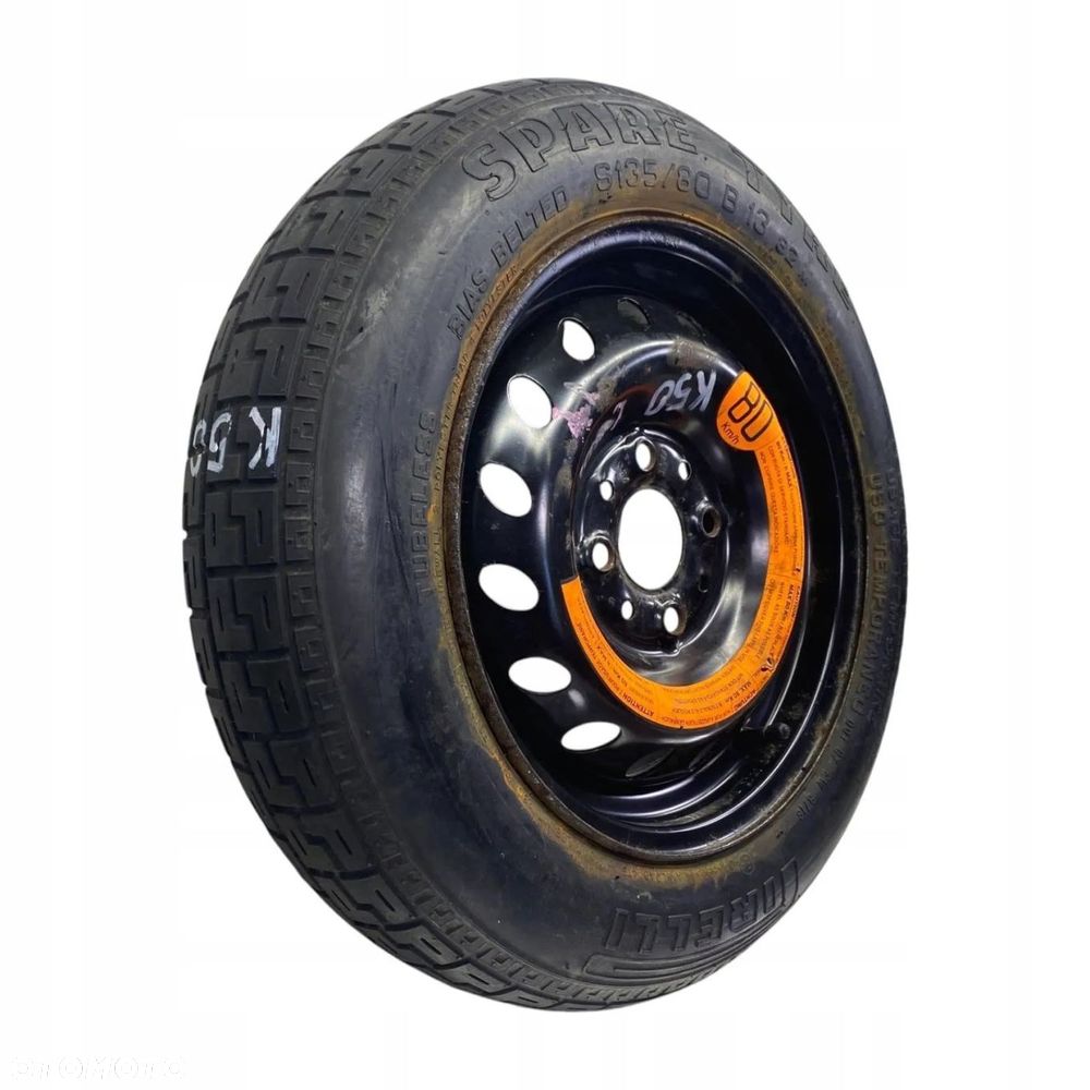 KOŁO DOJAZDOWE FIAT PANDA CINQUECENTO SEICENTO 135/80R13 4X98 ET33 - 7