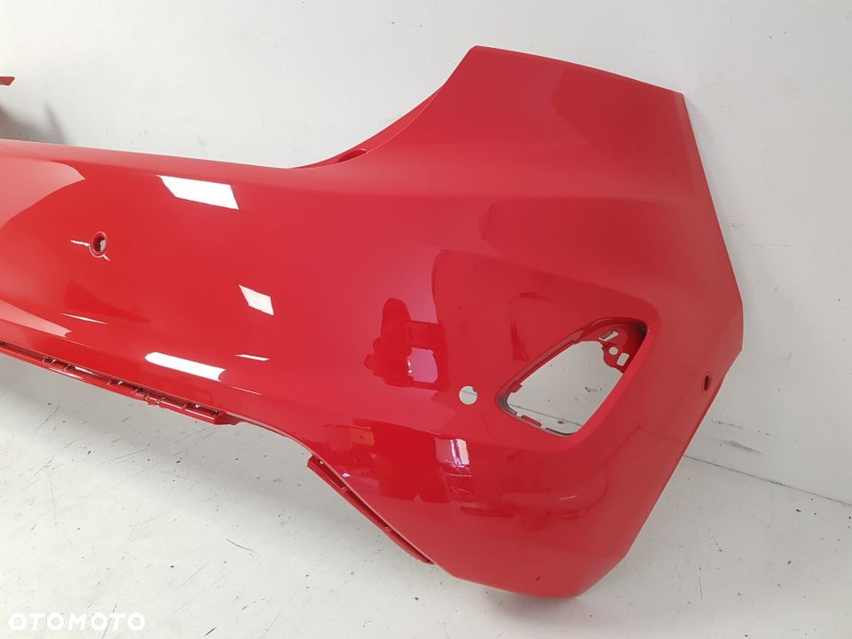 FORD FIESTA MK8 17-21 ZDERZAK TYŁ TYLNY POD 6PDC KOLOR RACE RED H1BB-17906-A1 - 3