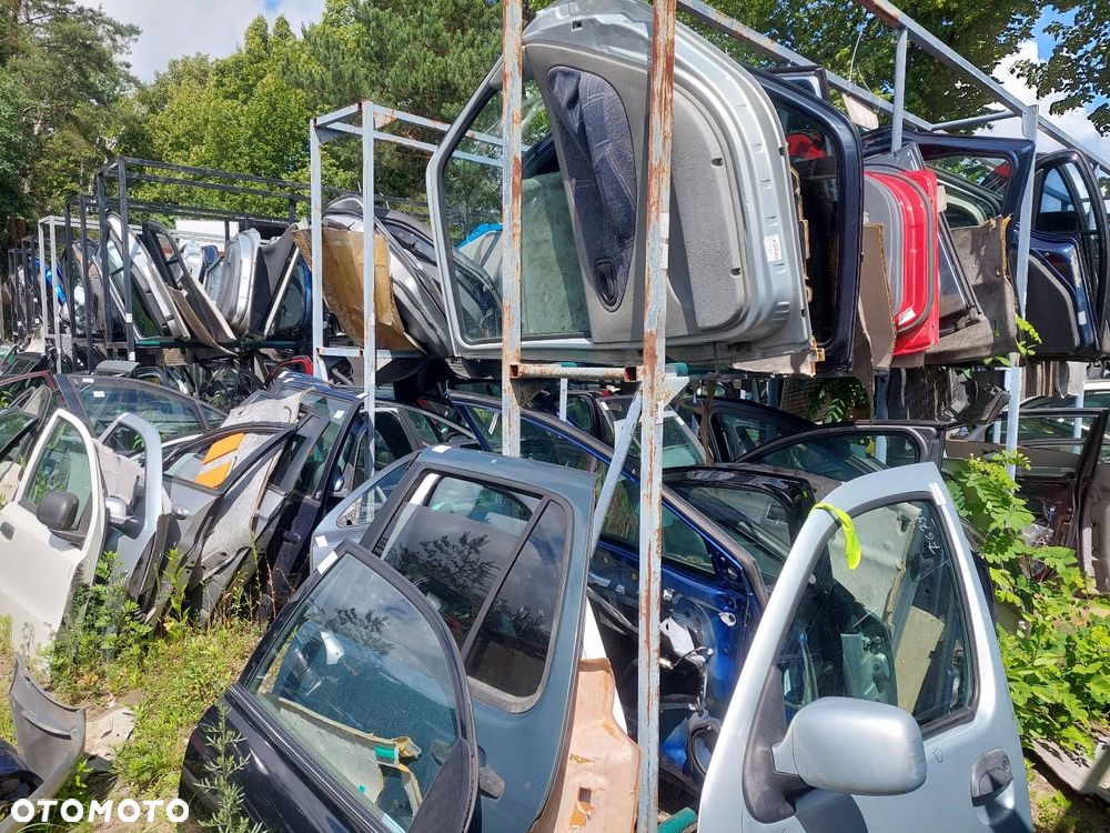 DRZWI KOMPLETNE LEWY PRZÓD RENAULT KANGOO I FL TEB64 - 7