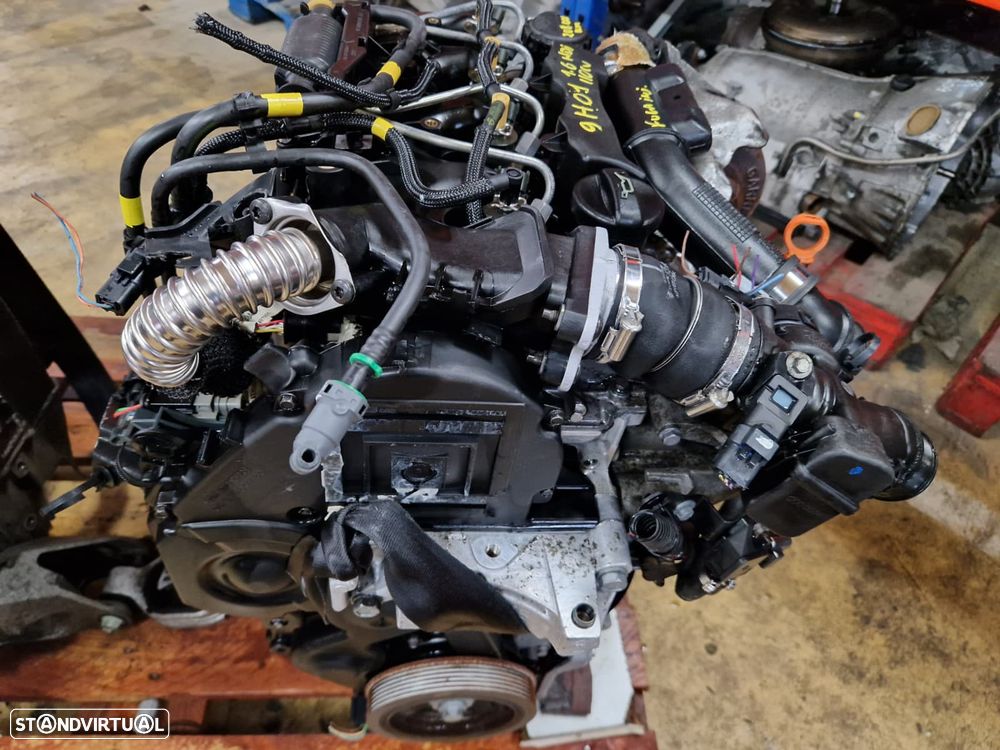 Motor usado 9H01 CITROEN C4 1.6 HDI 110CV PEUGEOT VOLVO 9HZ - 7