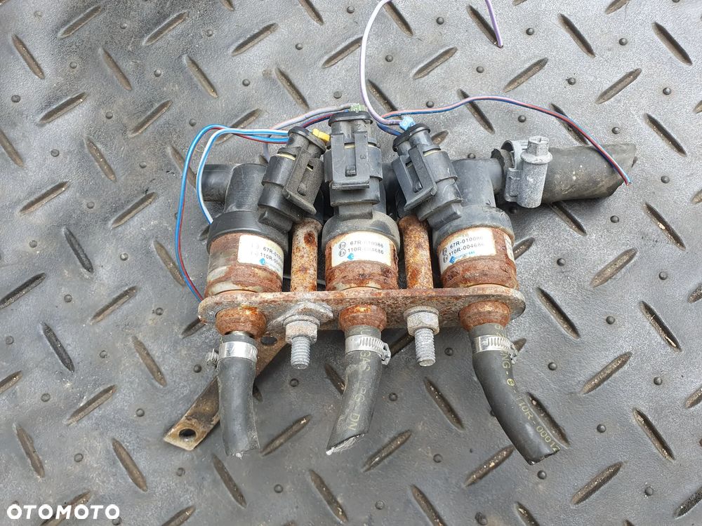 LISTWA WTRYSKOWA LPG 67R010086 6 CYLINDRÓW KOMPLET LPG CNG - 4