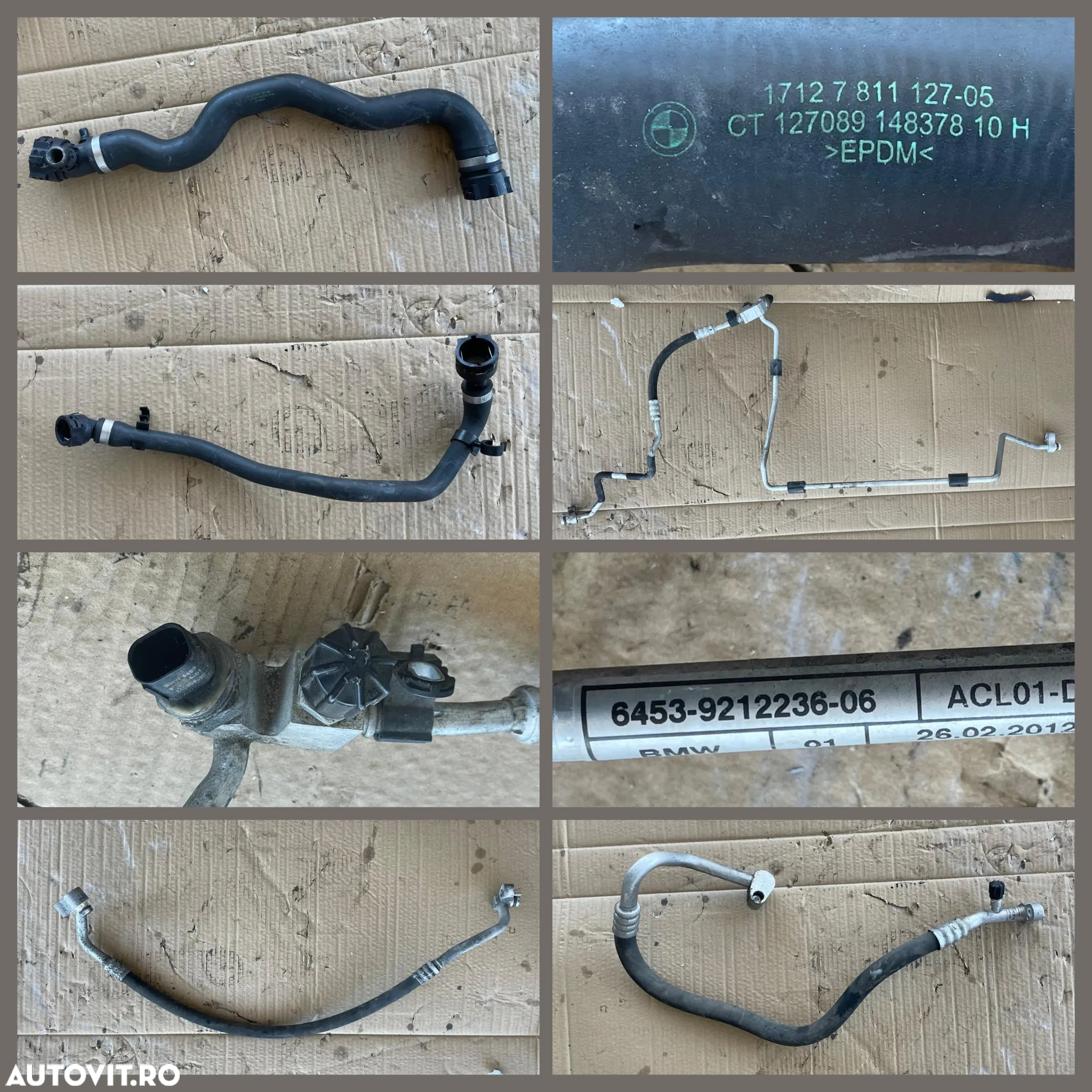 Anexe motor N47 Bmw 320d F30 injectoare rampa injectoare pompa inalta presiune alternator fulie uitate ABS racitor gaze EGR  catalizator termoflot debitmetru bmw 184cp - 9
