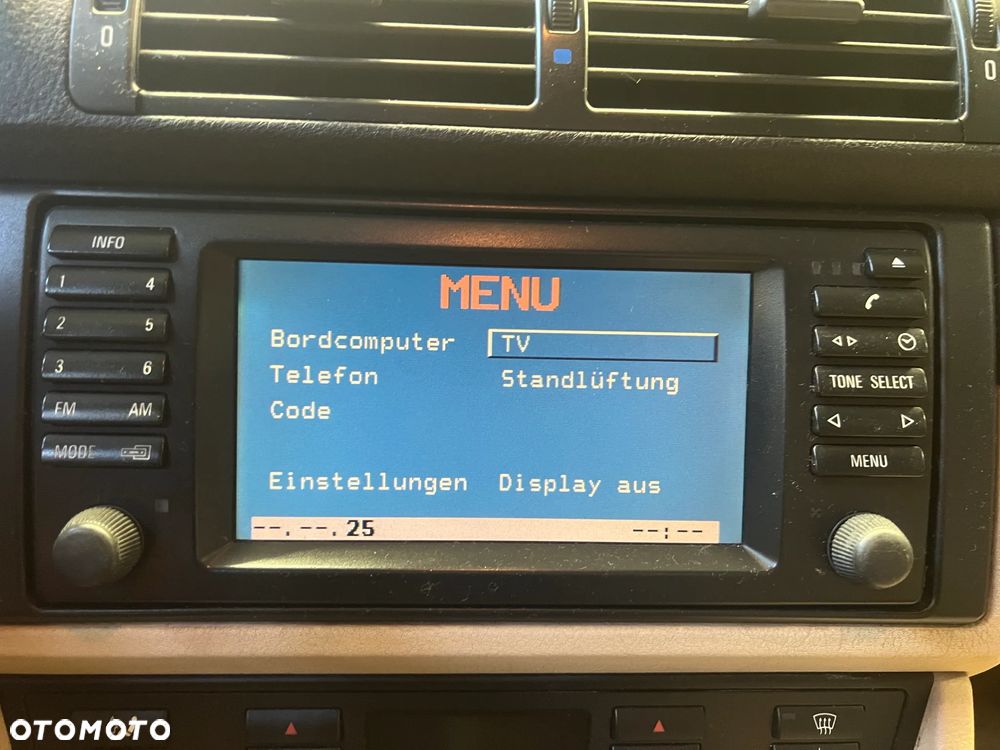 BMW E39 WYŚWIETLACZ NAWIGACJI - 1