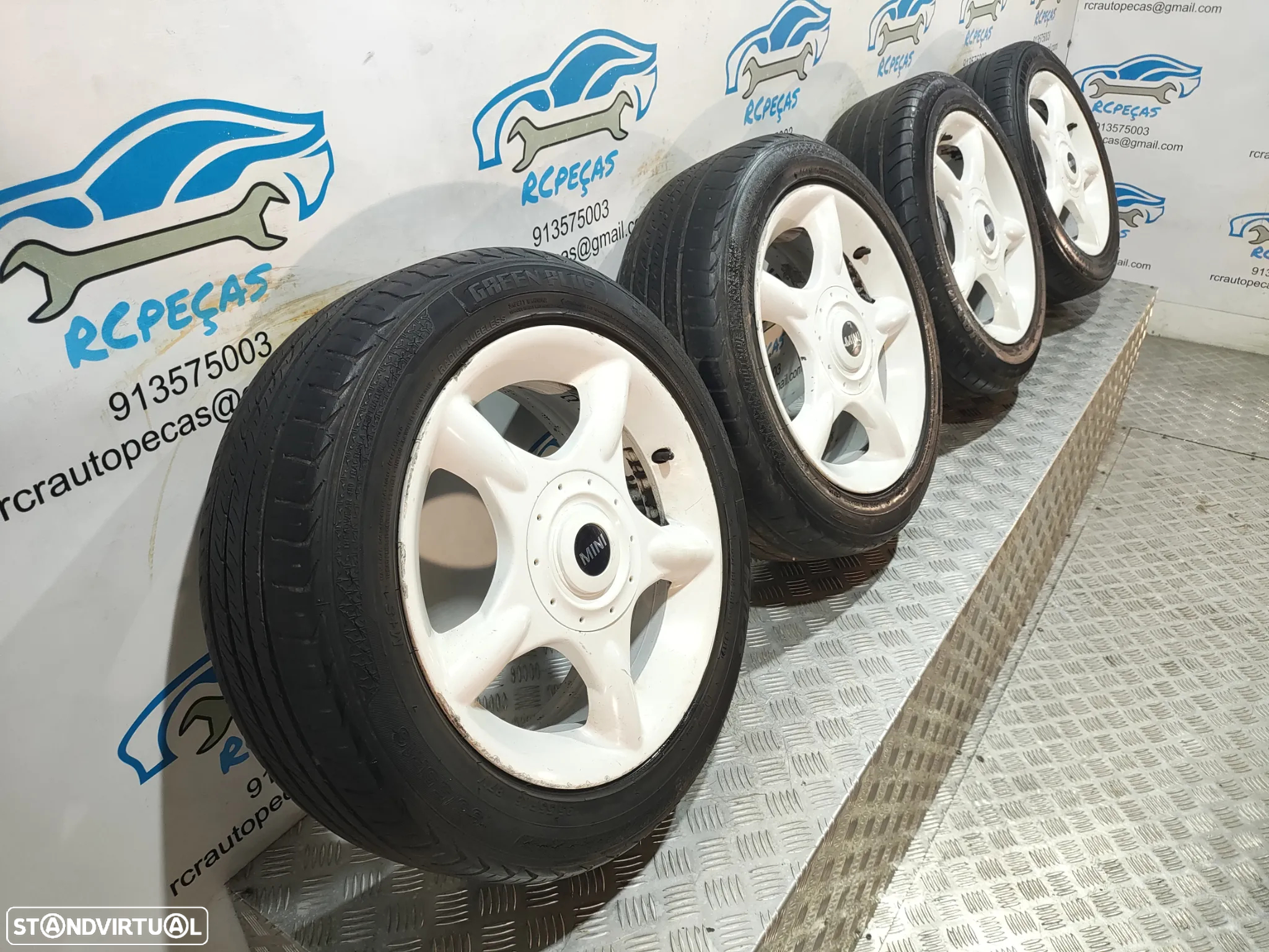 .JANTES ORIGINAIS MINI COOPER R50 16 POLEGADAS 6,5J ET48 4X100 - 2