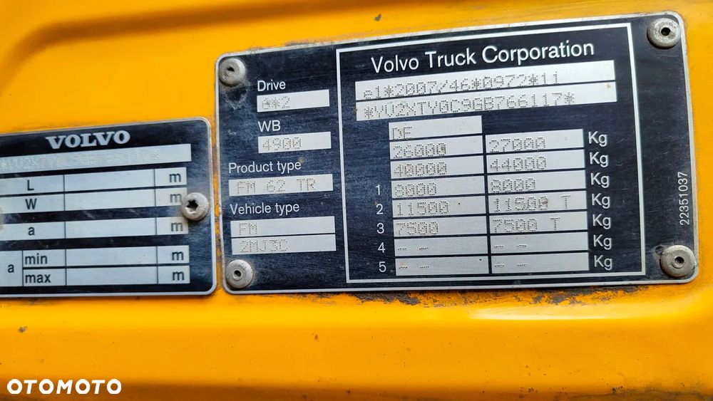 Volvo FM 640 6x2 - 24