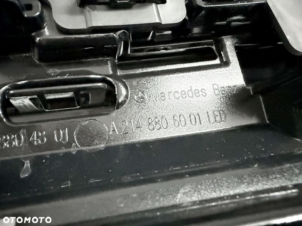 ATRAPA GRILL Mercedes E-klasa W214, LED-Neon Black - pod KAM - 22