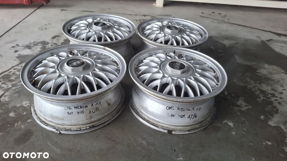 4szt Oryginalne Felgi Aluminiowe VW BBS 15" 4x100 ET45 6J OEM 1H0601025L Golf III Vento Montaż Wysyłka 10A - 8