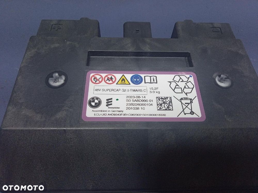 BMW I5 M60 G60 23- BATERIA KONDENSATOR 5A8D990 - 6