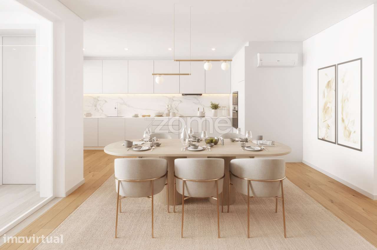 Apartamento T3 com Varanda | Vista Rio | Estacionamento – Alverca - Grande imagem: 3/15