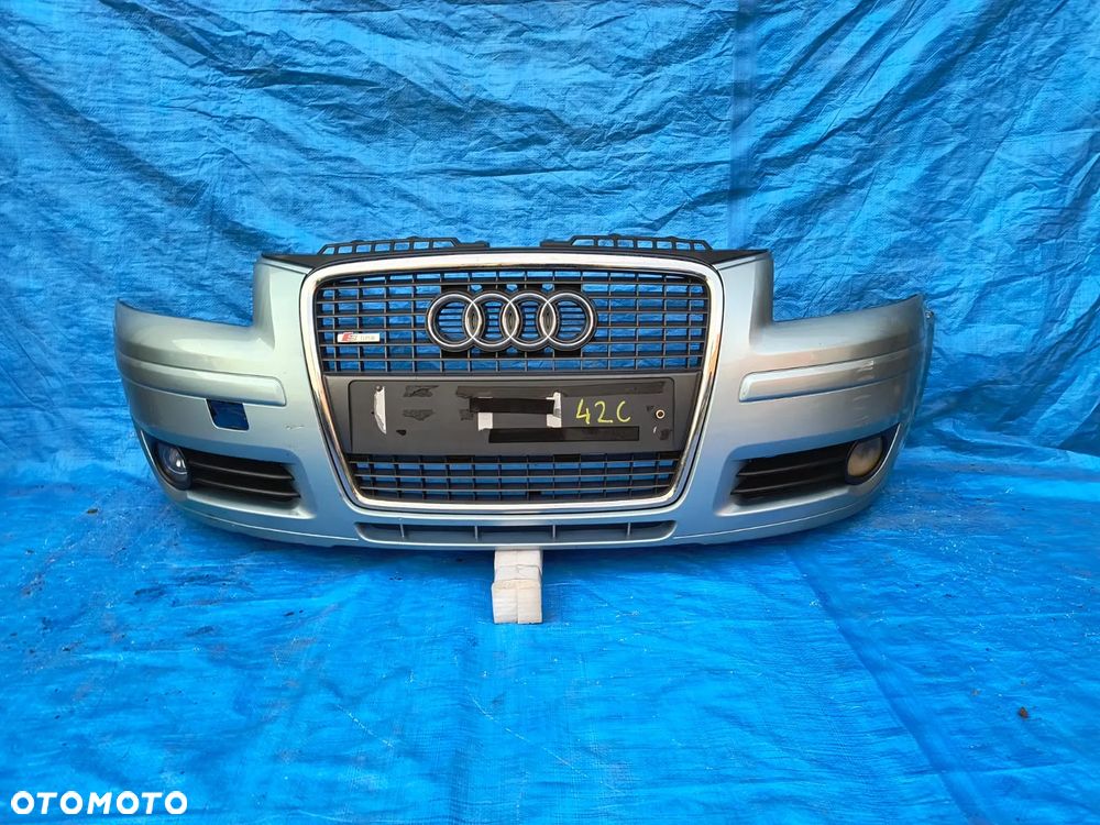 42C  Zderzak przód przedni kompletny Audi A3 8P lift duży grill wysyłka - 11