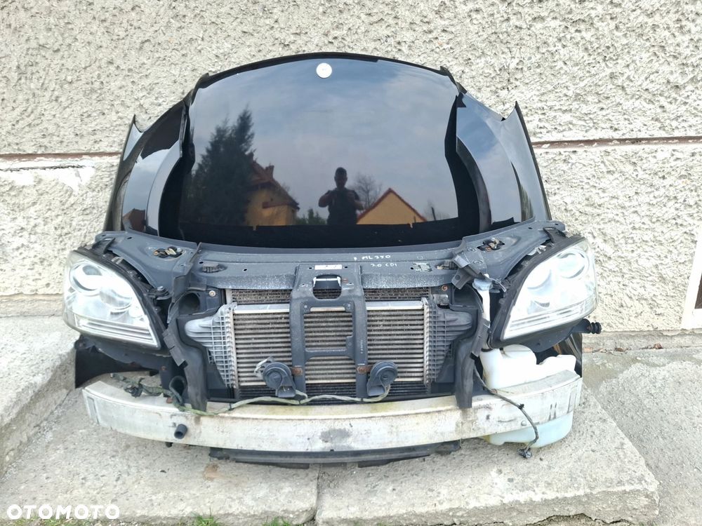 ZDERZAK MASKA BŁOTNIK KOMPLETNY PRZÓD MERCEDES ML - 5