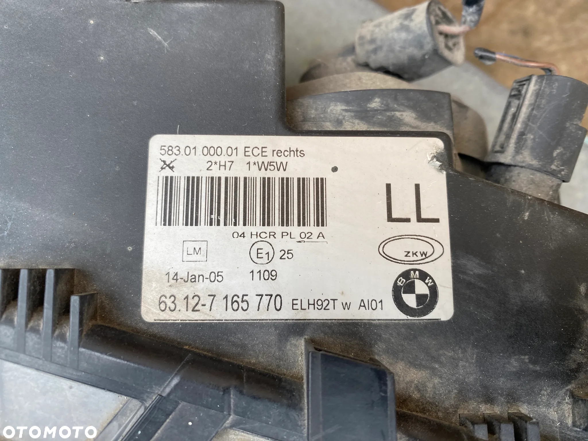 lampa BMW 3 E46 sedan kombi lift prawa eu cała - 3